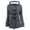 Dark Gray, variant on Women's Solid Color Long Sleeved Hooded Cow Horn Buttoned Jacket Jacket, Unique Design, Comfortable Fit, Ideal for Casual Outings and Seasonal Fashion,Black 2XL