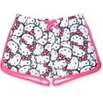 thumbnail image 3 of Hello Kitty Girls 2-Piece Fashion Tee Shirt and Active Short Set with Tie Front Top and Fashion Dolphin Shorts Summer Clothes, 3 of 3