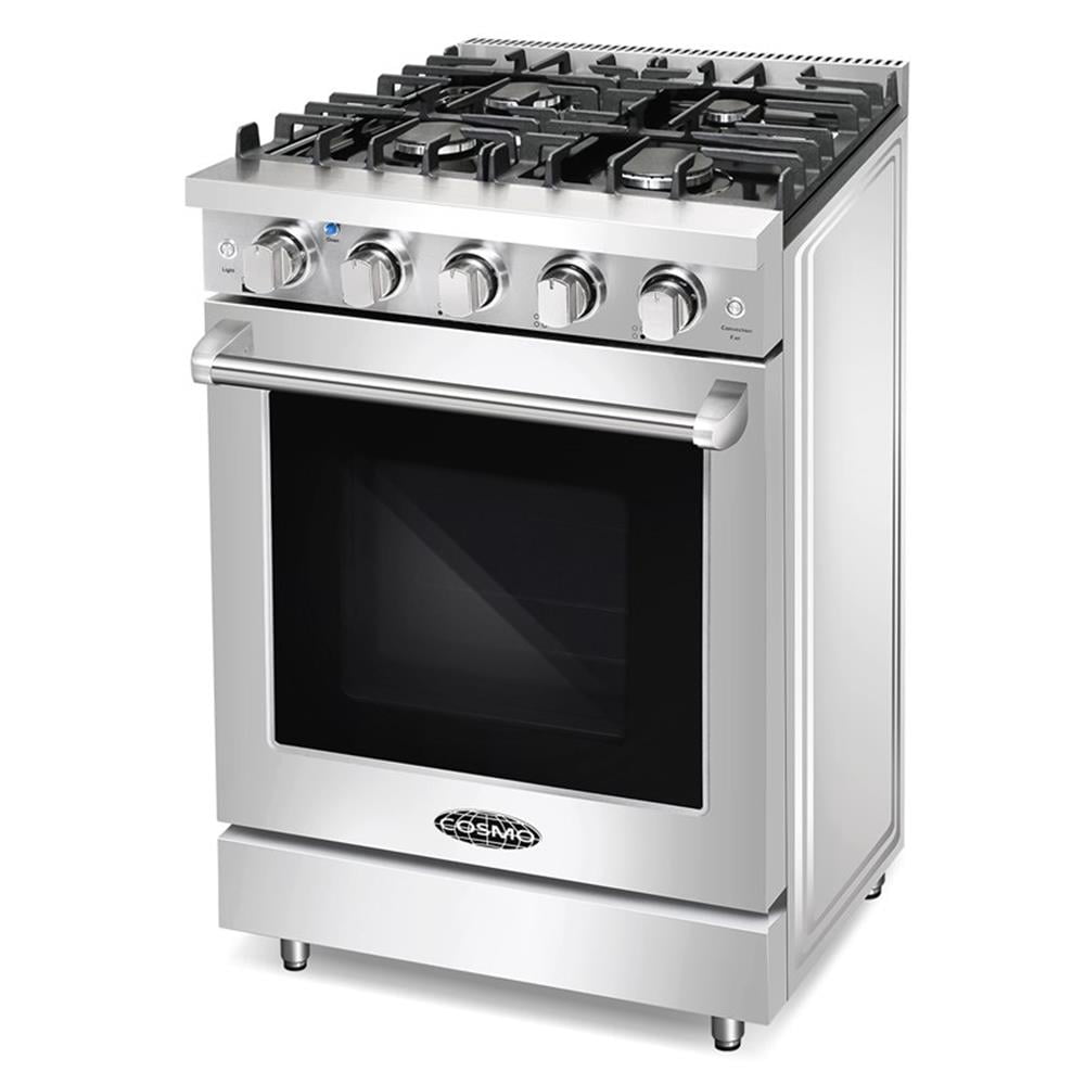 Pemberly Row 24 in. Freestanding Gas Range with 3.73 cu. ft. Capacity Oven
