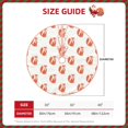 thumbnail image 2 of Fotbe Orange Fox Pattern Christmas Tree Skirt, Tree Skirts Plush Christmas Decorations, Christmas Tree Skirts Xmas Decorations Holiday Party Decor-48", 2 of 6