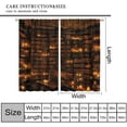 thumbnail image 3 of Bookshelf Curtains Vintage Library with Books Window Treatments for Kids Bedroom Wooden Wooden Antique Bookcase Drapes Sets 84x84 Inch, 3 of 6