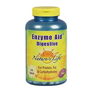 Natures Life - Aide Enzyme Digest, Tablet (Btl-plastique) 250ct