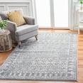 thumbnail image 3 of SAFAVIEH Tulum Flint Distressed Southwestern Area Rug, 6' x 9', Dark Grey/Ivory, 3 of 9