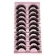 thumbnail image 5 of Pack de Pestañas 8D Esponjosas y Ligeras, 10 Pares con Banda Transparente para una Belleza Diaria sin Esfuerzo, 5 of 5