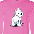 thumbnail image 4 of Inktastic Fluffybutt Westie Long Sleeve T-Shirt, 4 of 5