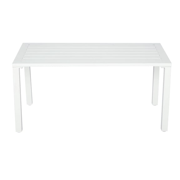 Mainstays Dashwood 4pc Conversation Set, White with Blue