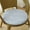Blue, variant on EazyTech Cotton Round Chair Cushion with Foam Support for Office Bedroom Kitchen Dining Chair Non Slip Soft Chair Pad and Seat Cushion 14 x14 inches Coffee