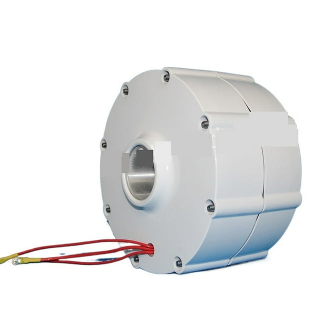 Low Speed 800W 1000W 12V 24V 48V Gearless Permanent Magnet Generator AC Alternators Use For Wind Turbine Water Turbine ,Easy Installation