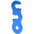 thumbnail image 2 of CHAO Tensor de cuerda de leva (azul), tienda de campaña de aluminio Tensor de corredor Guyline accesorios de cuerda para toldo hebilla de cuerda abierta de tres ojos, 2 of 5