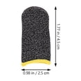 thumbnail image 3 of Shisuyan Phone Gaming Finger Sleeves Yellow Touchscreen Compatible 1 Set, 3 of 8