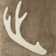 thumbnail image 3 of Mainstays Decorative Antler Pillow, 18 x 18 in, Tan, 1 Count, Adult, 3 of 5