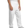 thumbnail image 2 of 2 Pack  Boys Girls Essential Sweatpants - Active Youth Fleece Pants, Heather Grey & White Small, 2 of 4