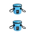 thumbnail image 1 of Advancent Cubo de agua plegable de PVC, lavabo para acampar, pesca, canotaje, jardinería, de coches, contenedor de almacenamiento, accesorios Type4 NO4, 1 of 6