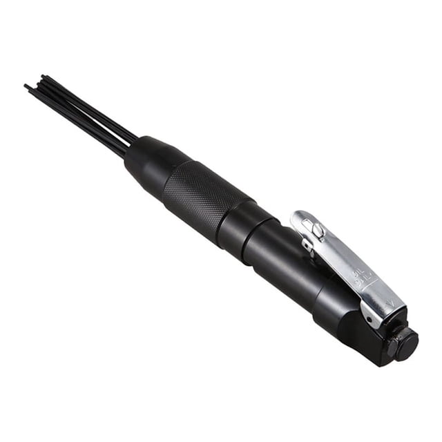 2X New Needle Scaler Removing Rust Slag Tool Air Pneumatic Rust Corrosion Slag Remove Deburring Cleaning Tool