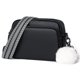 thumbnail image 3 of Monedero para Mujer Monedero Piel Auténtica Con (negro), 3 of 9