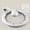 Shuangtingbai [Intelligent counting of 10 knots, suitable for up to 90 pounds], variant on Smart Infinity Hula Hoop for Women - Weighted, LCD Counter, Detachable Silicone, Silent 360°, Non-Drop, Belly Fat Burner, Waist Trimmer, Fitness Equipment