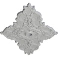 thumbnail image 3 of 67 1/4"W x 43 3/8"H x 4"ID x 2"P Melchor Diamond Ceiling Medallion (Fits Canopies up to 4"), Hand-Painted Frost, 3 of 5