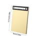 thumbnail image 3 of Libreta de Papel Kraft Grueso con Costuras | Beige | Libreta Portátil de Fácil Apertura | 13,7 X 9 Cm | 300 G | Libreta de Mensajes Desmontable, 3 of 6