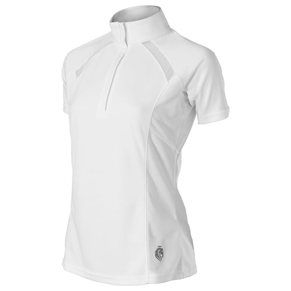 Equinavia Ingrid Womens Equestrian Short Sleeved Show Shirt with Cooling Mesh