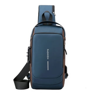  WOWBOX Sling Bag for Men Sling Backpack 13.3 Laptop