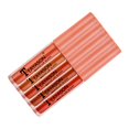thumbnail image 3 of Set de 5 brillos de labios para mujer, set de regalo, lápiz labial líquido resistente al agua, tinte labial naranja, 3 of 9
