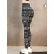thumbnail image 4 of SET DE 2 LEGGINGS DE MUJER MAYONES DE DAMA DEPORTIVAS LIC-0159 DOS COLORES MALLONES STRETCH, 4 of 5