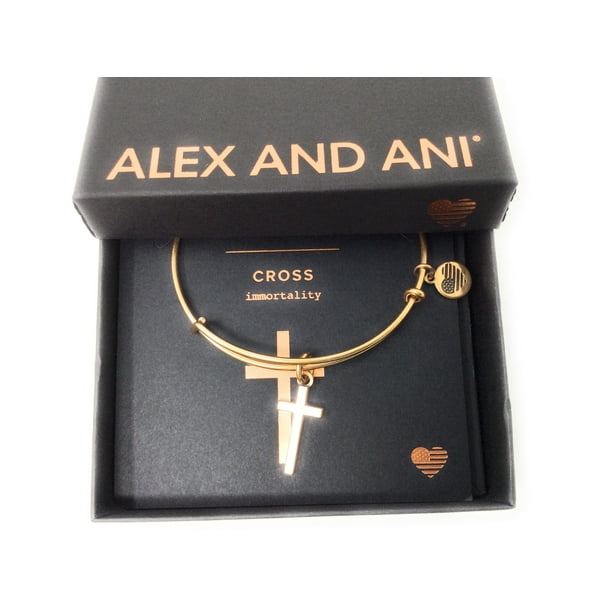 Alex and Ani Alex and Ani Womens Cross II EWB Bangle Bracelet