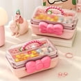 thumbnail image 5 of BINGLI Cute Girl Hair Accessories Storage Box Bow Organizer Box Jewelry Box Plastic Headband Holder Hairpin Container, 5 of 9