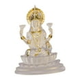 thumbnail image 1 of Estatua de hindú, estatuilla de , centro de mesa de arte artesanal, escultura de Buda religioso Fengshui para la decoración de la mesa Claro BLESIY Estatua de Buda de resina, 1 of 8