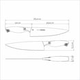 thumbnail image 3 of Cuchillo Chef Tramontina Sublime 8 Pulgadas, 3 of 5