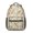 Baseballs and Bats, variant on Baseballs and Bats Light Gray Pattern Backpack for School, Cute School Bag with Adjustable Shoulder Straps and Padded Back, 15.3"x11"x6.7"