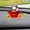 B, variant on WJSXC Home Christmas Decorations,Christmas Sante Claus Snow Sphere Decoration - Festive Home And Car Ornament With Light-Up Feature - Ideal Holiday Gift