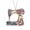 A, variant on PEIBang Sewing Machine Shape Ornament,2D Flat Acrylic Pendants Colorful Keychain Charm for Bag Accessories and Birthday Gift