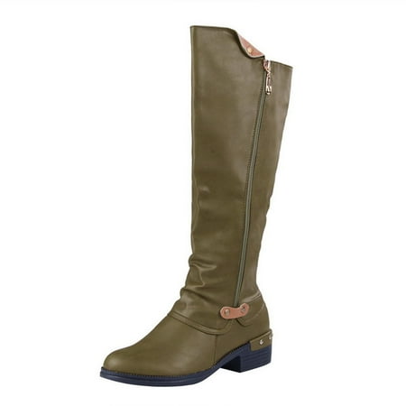 

Boots for Women Winter Boots for Women Shoes Low-Heel Comfortable Outdoor Non-Slip Outdoor Mid-Calf Boots