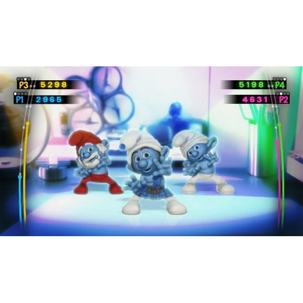 The hotsell smurfs wii