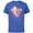 Royal Heather, variant on Minnie Mouse Sports Basketball Dunk Born to Win - Short Sleeve Cotton T-Shirt for Adults - Customized-Royal Heather