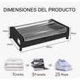 thumbnail image 2 of Caja De Almacenamiento Para Zapatos Debajo De La Cama Modelo Negro, 2 of 4