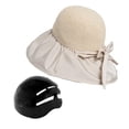 thumbnail image 4 of BAOSITY Adult Surf Bucket Hat Fishing Hat Fashionable Bike Hat Type for Biking Cycle Travel Women Beige, 4 of 8