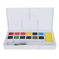 thumbnail image 1 of Kit De Pintura De Acuarela, Fácil De Mezclar, Fácil De Llevar, Juego De Pigmentos De Acuarela Brillante Para Pintura De Acuarela Para Graffiti ANGGREK Otros, 1 of 8