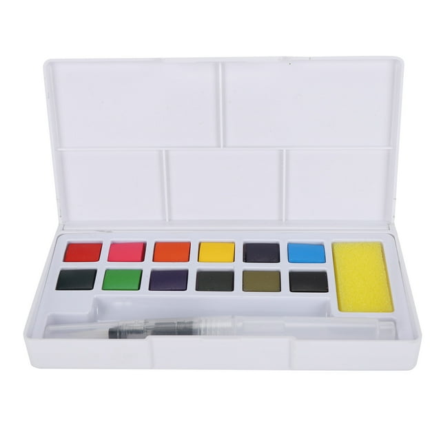 Kit De Pintura De Acuarela, Fácil De Mezclar, Fácil De Llevar, Juego De Pigmentos De Acuarela Brillante Para Pintura De Acuarela Para Graffiti ANGGREK Otros