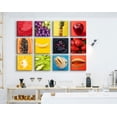thumbnail image 2 of Set De 12 Cuadros Decorativos, Frutas Frescas Ideas Creativas Cuadro sublimado en tela, 2 of 2