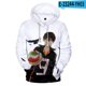 thumbnail image 1 of Haikyu!! Sudaderas con capucha de Anime, chaqueta informal para niños y adultos, tallas para niños, kageyama tobio, jersey de Cosplay, Jersey Unisex104XL Deng Xun unisex, 1 of 2