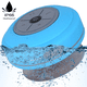 thumbnail image 1 of Altavoz de ducha LED Bluetooth resistente al agua, radio FM, lector de tarjetas TF, botones de control integrados, altavoz, potente ventosa, lo mejor para uso en interiores/exteriores MFZFUKR 2034570-2, 1 of 9