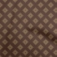 thumbnail image 1 of oneOone Polyester Spandex Brown Fabric Geometric Craft Projects Decor Fabric Printed By The Yard 56 Inch Wide, 1 of 4