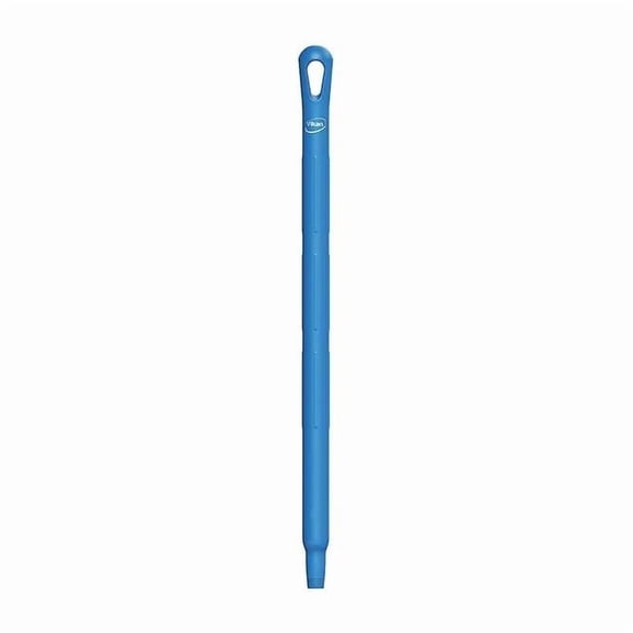 Vikan Color Coded Handle, 1 1/4 in Dia, Blue, Polypropylene 29663