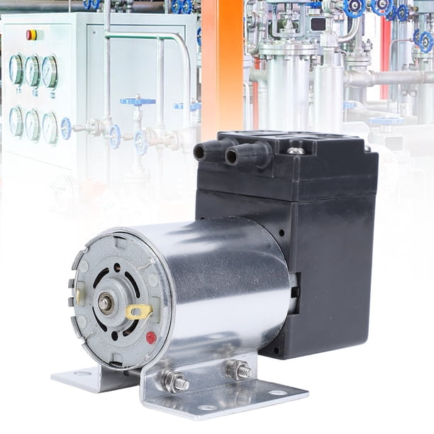 Micro Bomba De Vacío, Bomba De Presión Negativa DC Motor Drive DC9-14V Con Soporte Para Aparatos Eléctricos