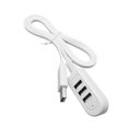 thumbnail image 3 of El HUB de cable de extensión 2USB de uno a tres es adecuado para expandir el cable de datos de carga rápida tipo C del dock, cable de carga tres en uno, 3 of 4