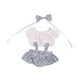 thumbnail image 2 of Ropa para muñecas de 20 cm, cómoda decoración para muñecas, vestido de repuesto. falda azul, 2 of 9