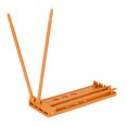 thumbnail image 4 of Bands 2pcs Pigeons Foot  Holder Plastic Pigeons Bands Rack Frame For Parrots Chicken Duck Eagle Foot, 4 of 8