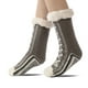 thumbnail image 2 of Calcetines de invierno para suelo: calcetines forrados de forro polar extra gruesos para mujeres y hombres, calcetines antideslizantes cálidos para suelos fríos, 2 of 5